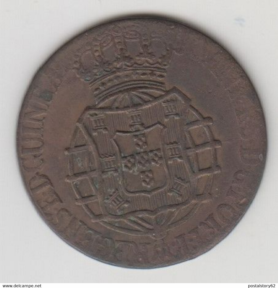 Angola, Colonia Portoghese 1 Macuta 1814 - Angola