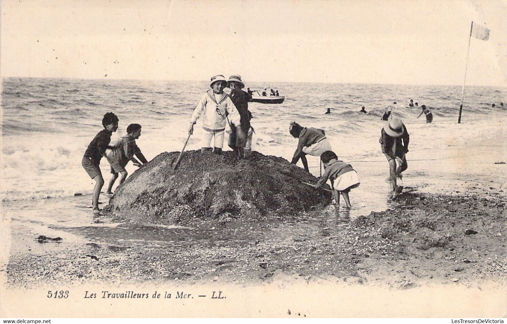 FRANCE - 85 - Les Travailleurs De La Mer - LL - Carte Postale Ancienne - Bretignolles Sur Mer