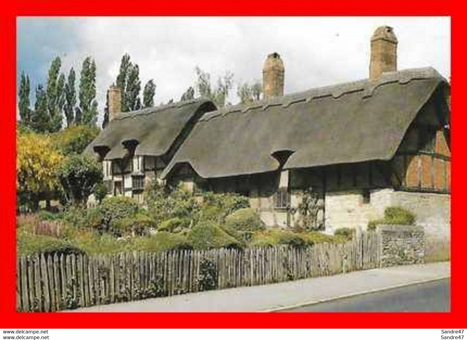 CPSM/gf  STRATFORD-UPON-AVON (Angleterre)  Anne Hathaway's Cottage. ..*177 - Stratford Upon Avon