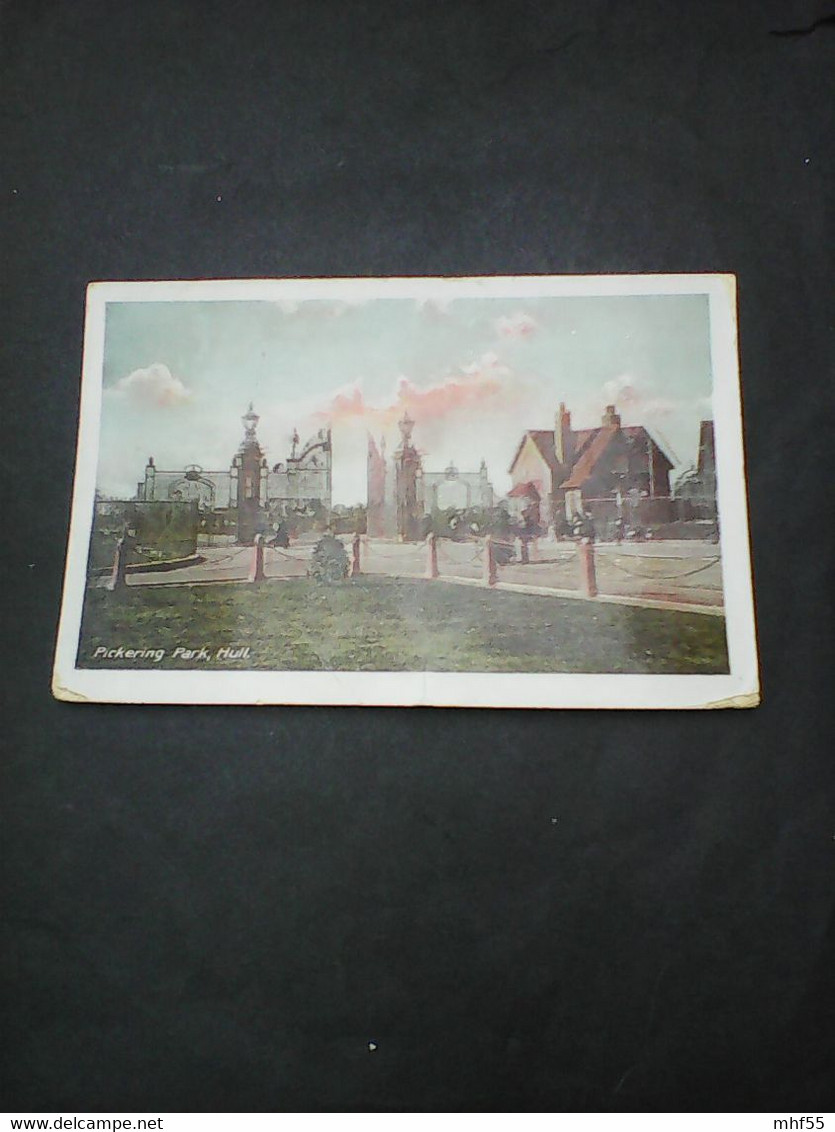 : Pickering Park . Hull. 1913 - Hull