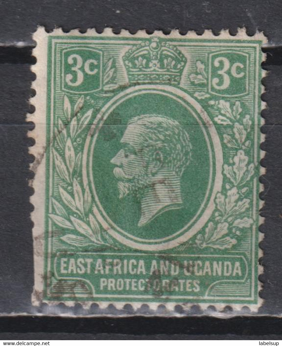 Timbre Oblitéré D'Afrique Orientale Britannique Et Ouganda De 1907 N°125 - British East Africa