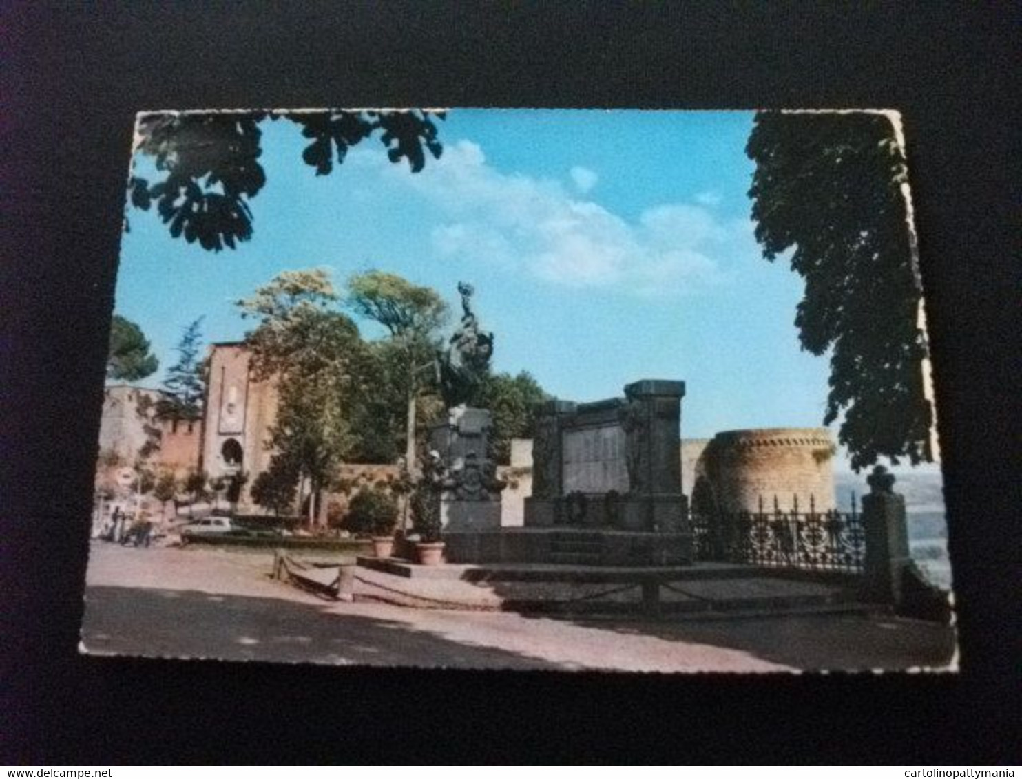 ORVIETO MONUMENTO AI CADUTI WAR MEMORIAL  DISTRIBUTORE BENZINA FINA TERNI - Monuments Aux Morts