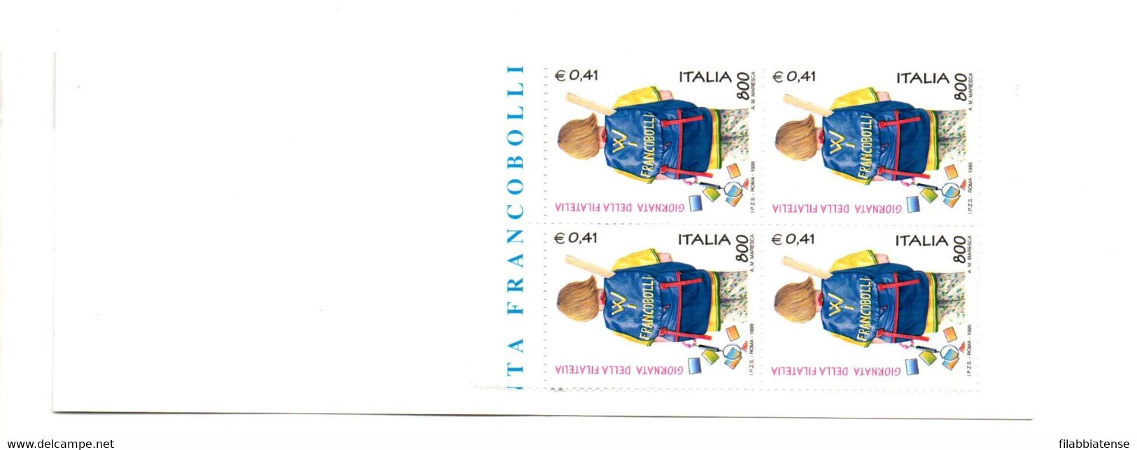 1999 - Italia Libretto 10 GIFRA    ----- - Markenheftchen