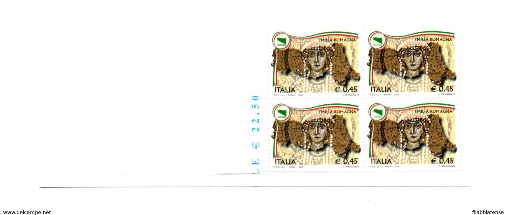 2004 - Italia Libretto 15 GIFRA    ----- - Postzegelboekjes