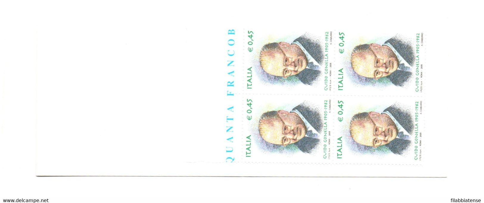 2005 - Italia Libretto 16 GIFRA    ----- - Carnets