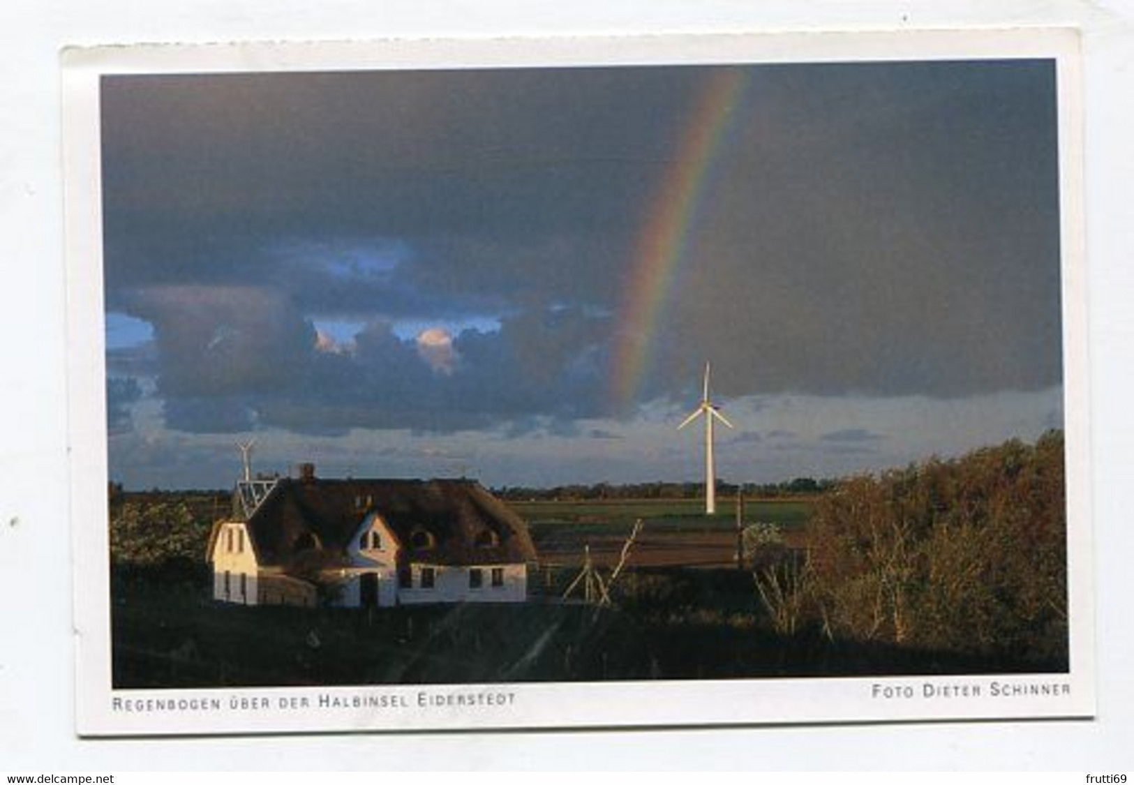 AK 115465 GERMANY - Regenbogen über Der Halbinsel Eiderstedt - Nordfriesland