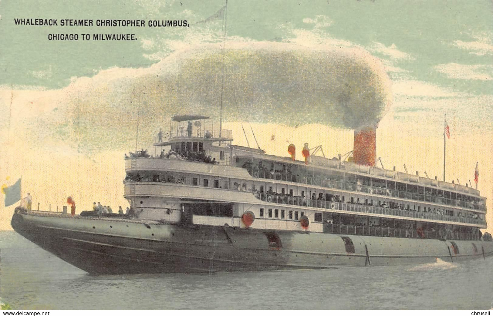 Steamer Christopher Columbus - Andere & Zonder Classificatie