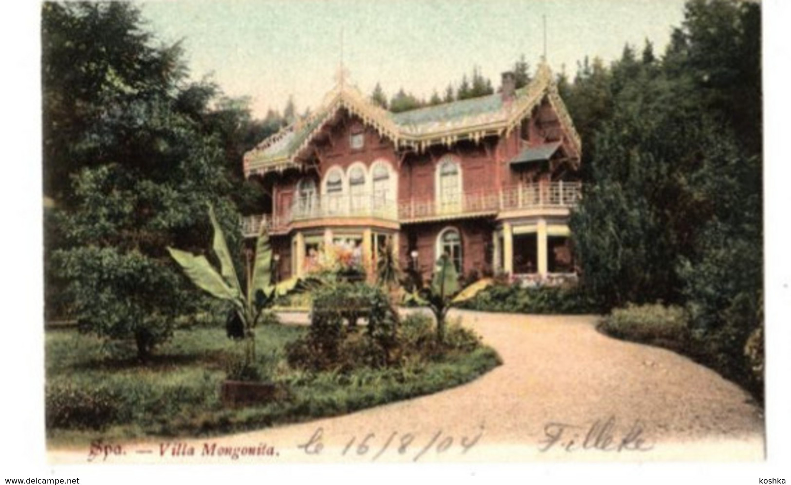SPA - Villa Mongonita - Envoyée En 1904 - Spa
