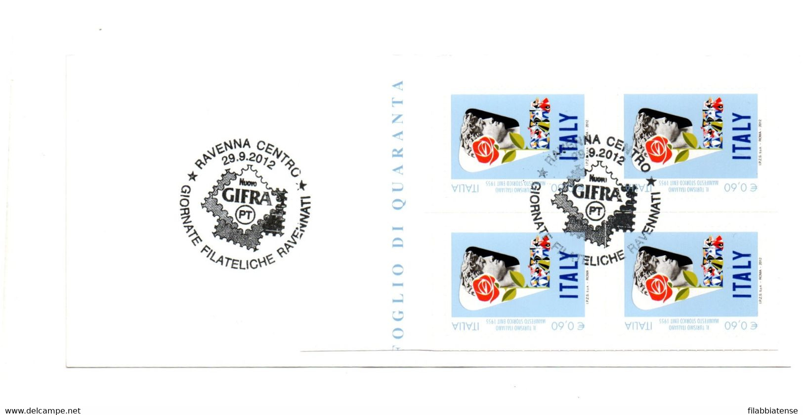 2012 - Italia Libretto 23 GIFRA    ----- - Carnets