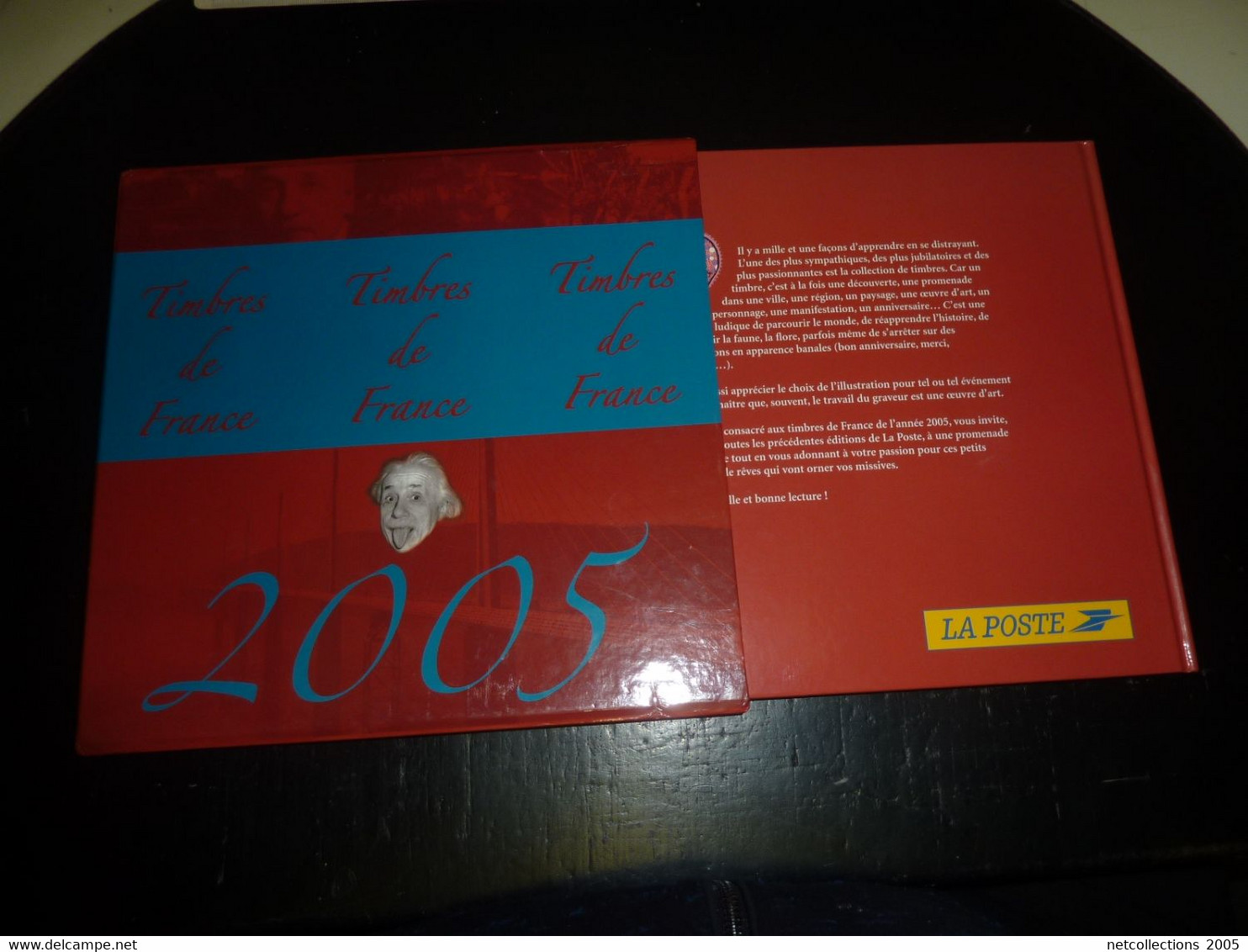 LE LIVRE DES TIMBRES 2005 FRANCE PHILATELIE UNE RETROSPECTIVE AUTOUR DU TIMBRES - VENDU SANS TIMBRES - 2000-2009