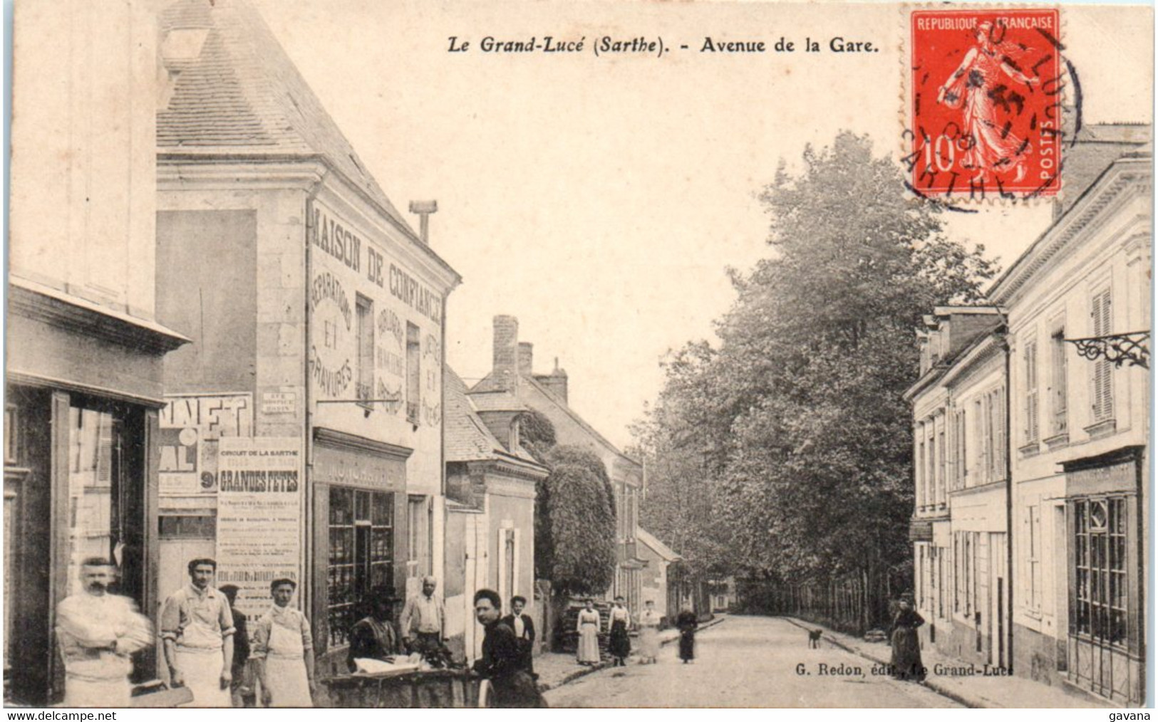 72 LE GRAND-LUCE - Avenue De La Gare - Le Grand Luce