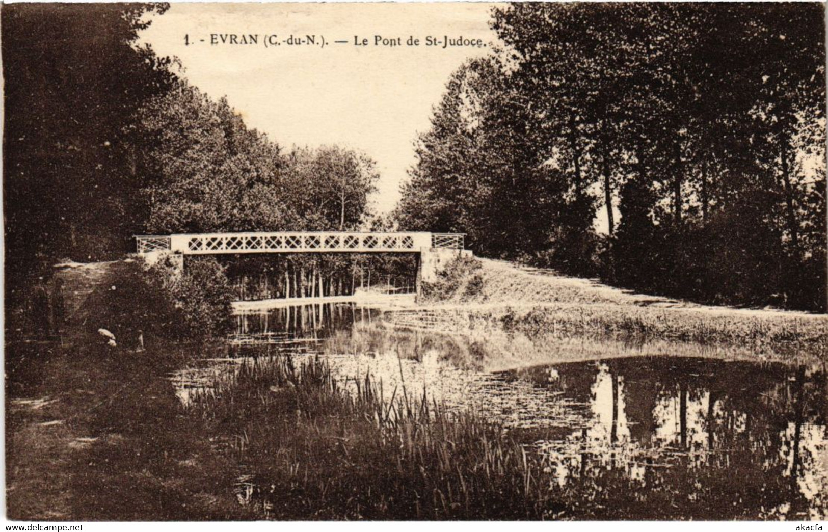 CPA EVRAN Le Pont De Saint-Judoce Sur La Rance (1294858) - Evran