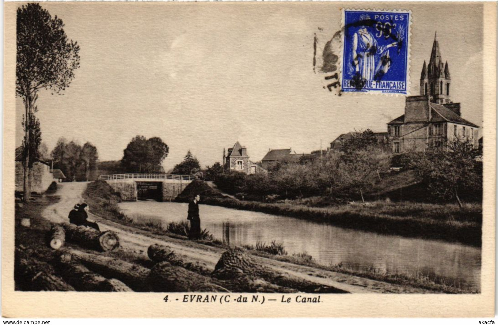 CPA EVRAN Le Canal (1294868) - Evran