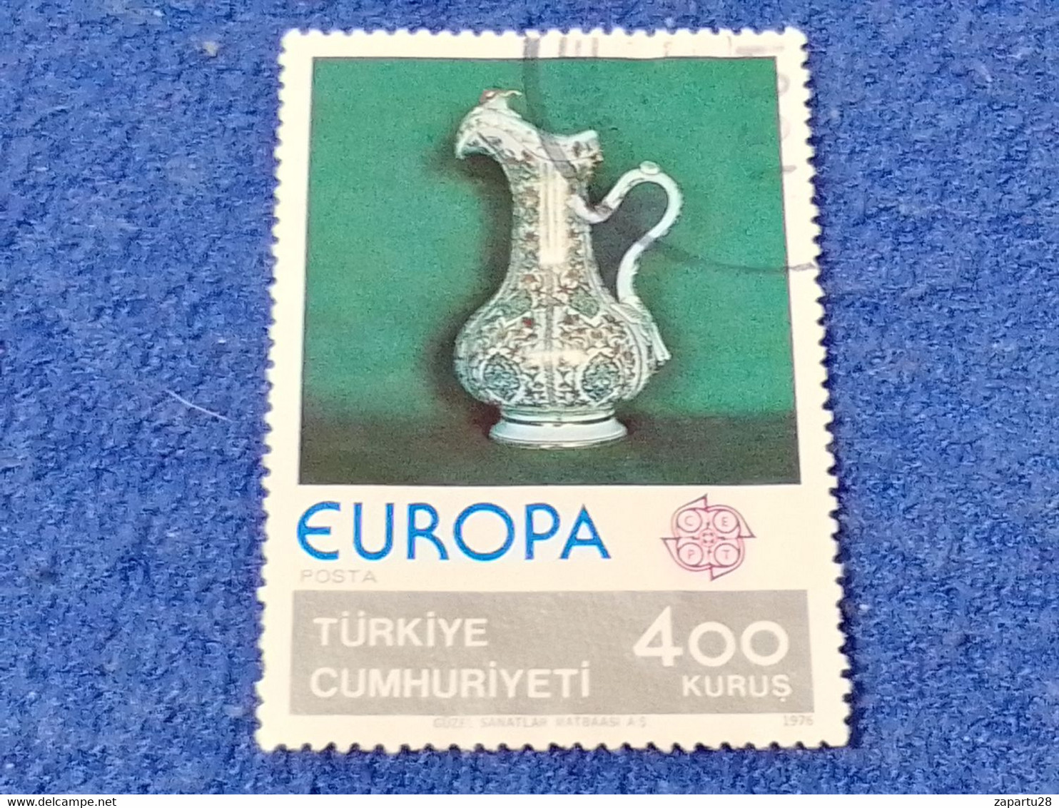 TÜRKEY--1970-80 -  400K    DAMGALI - Used Stamps