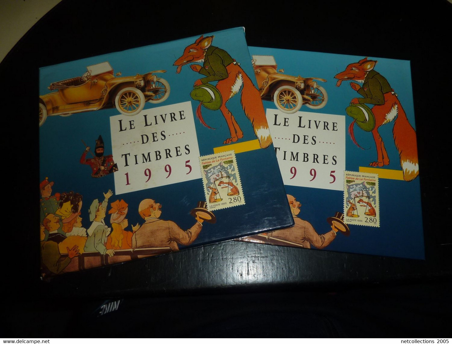 LE LIVRE DES TIMBRES 1995 FRANCE PHILATELIE UNE RETROSPECTIVE AUTOUR DU TIMBRES - VENDU AVEC LES TIMBRES - 1990-1999