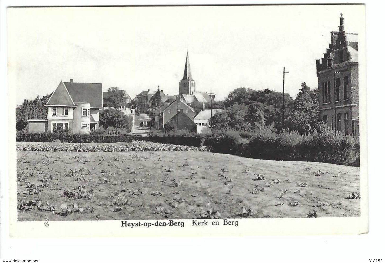 Heist-op-den-Berg   Heyst-op-den-Berg     Kerk En Berg - Heist-op-den-Berg