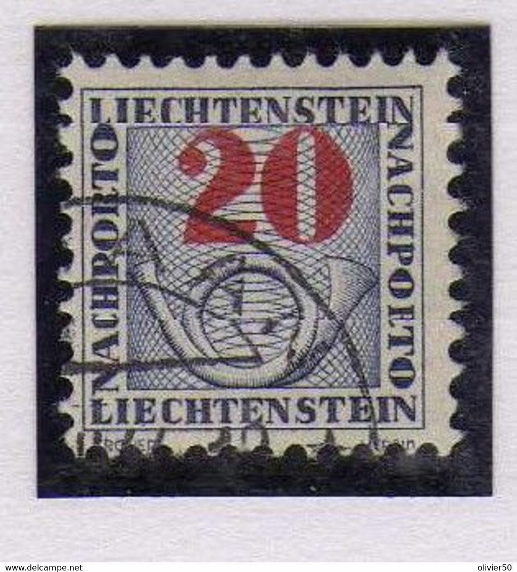 Liechtenstein -  1940 - 20  R. Timbre-Taxe - Oblitere - Segnatasse