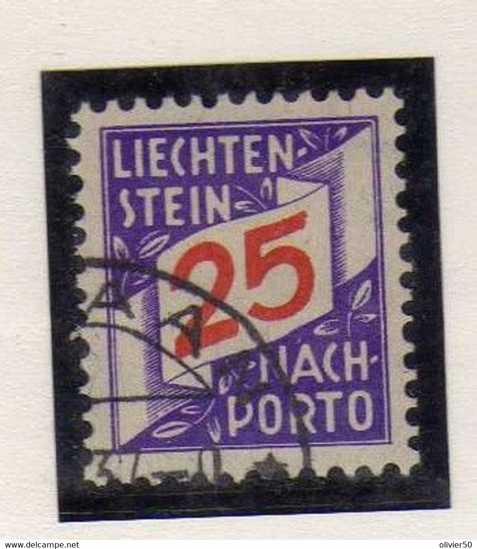 Liechtenstein -  1928 -   25 R. Timbre-Taxe - Oblitere - Postage Due