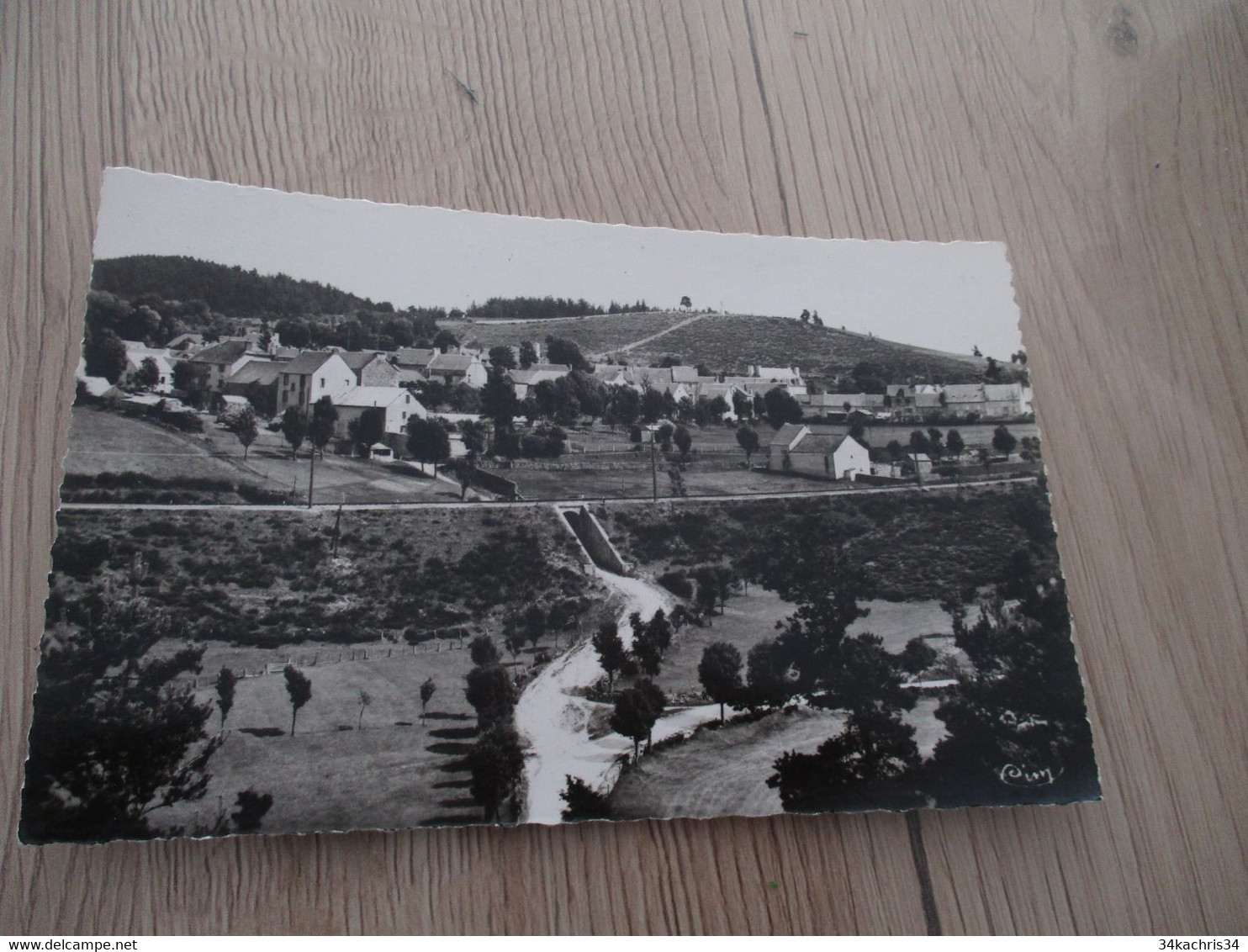 CPSM PF 48 Lozère Aumont Vue Générale - Aumont Aubrac