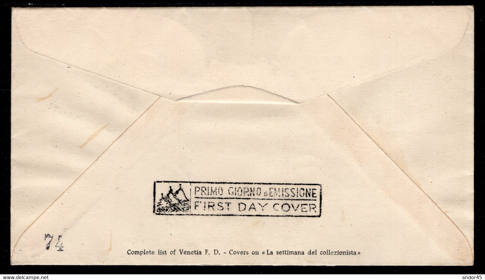 1950 12 APR FDC VENETIA POSTA AEREA SERIE COMPLETA "VEDUTE" SU DUE BUSTE   BELLISSIME CV 375+ - Covers & Documents