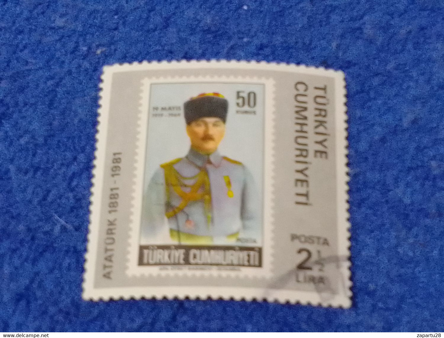 TÜRKEY--1980-90 -  2.50L       DAMGALI - Used Stamps