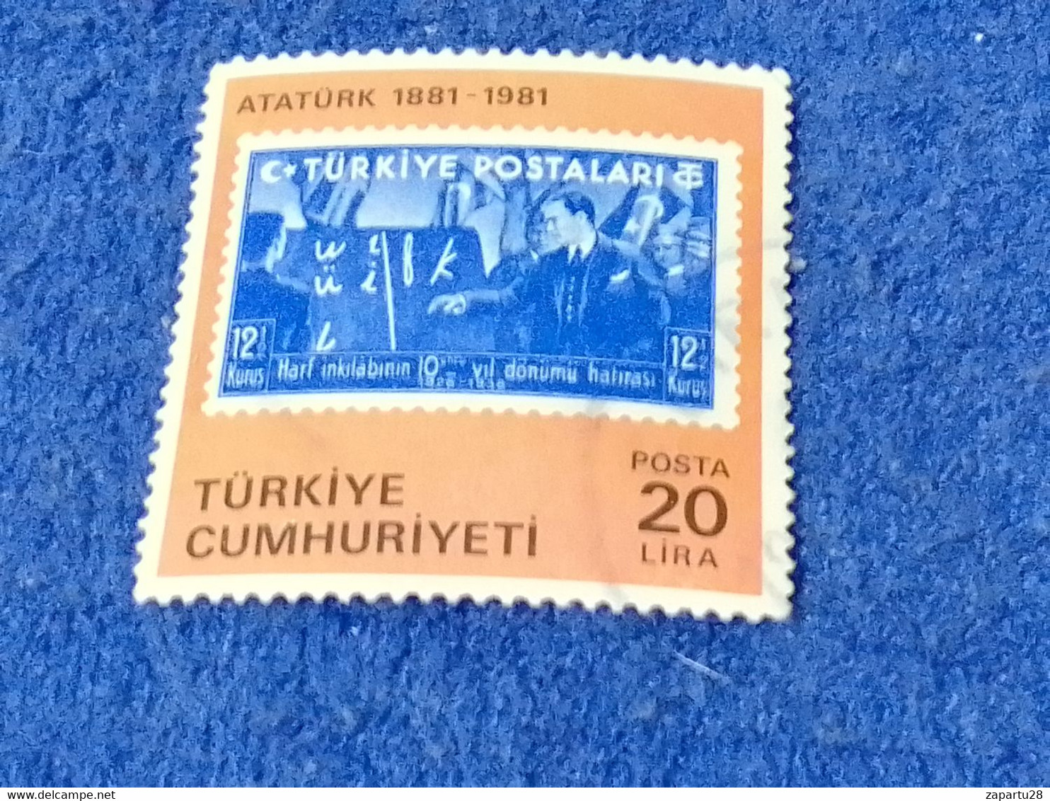 TÜRKEY--1980-90 -  20L       DAMGALI - Used Stamps