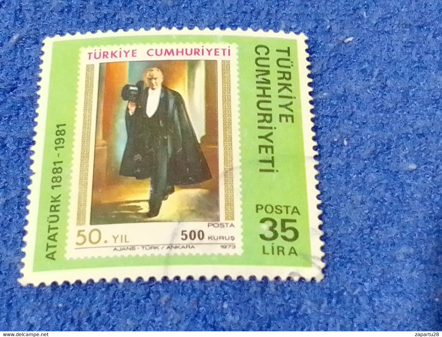 TÜRKEY--1980-90 -  35L       DAMGALI - Used Stamps