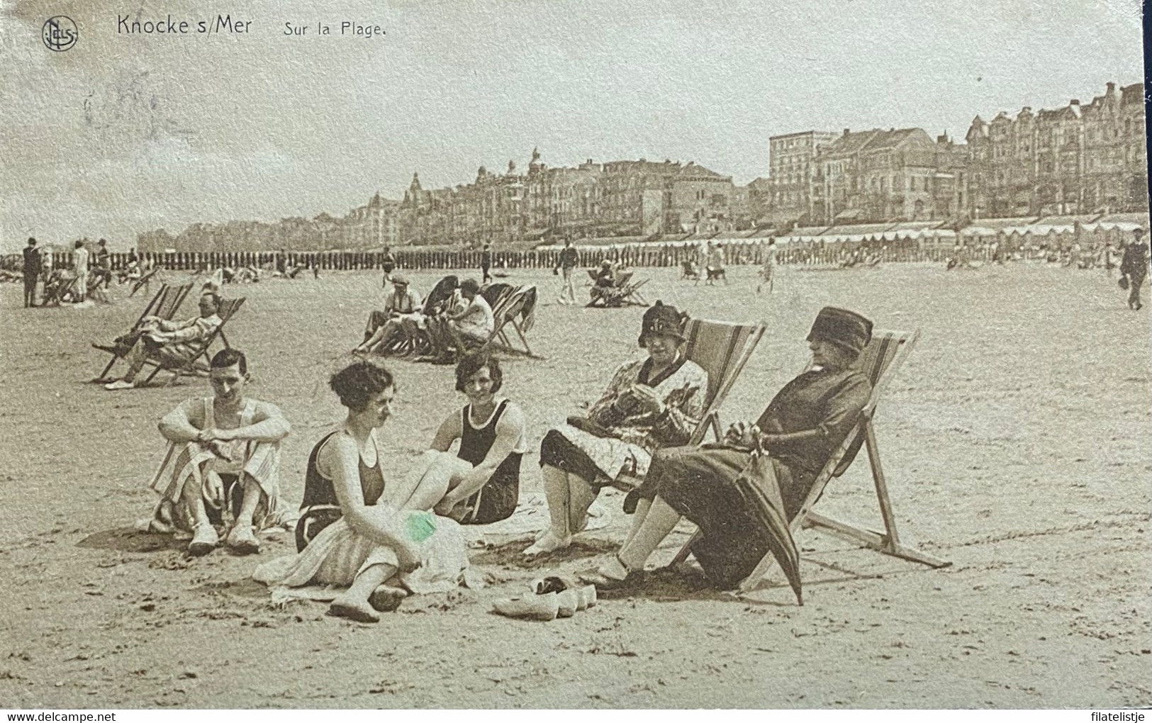 Knokke Baden Op Het Strand - Knokke