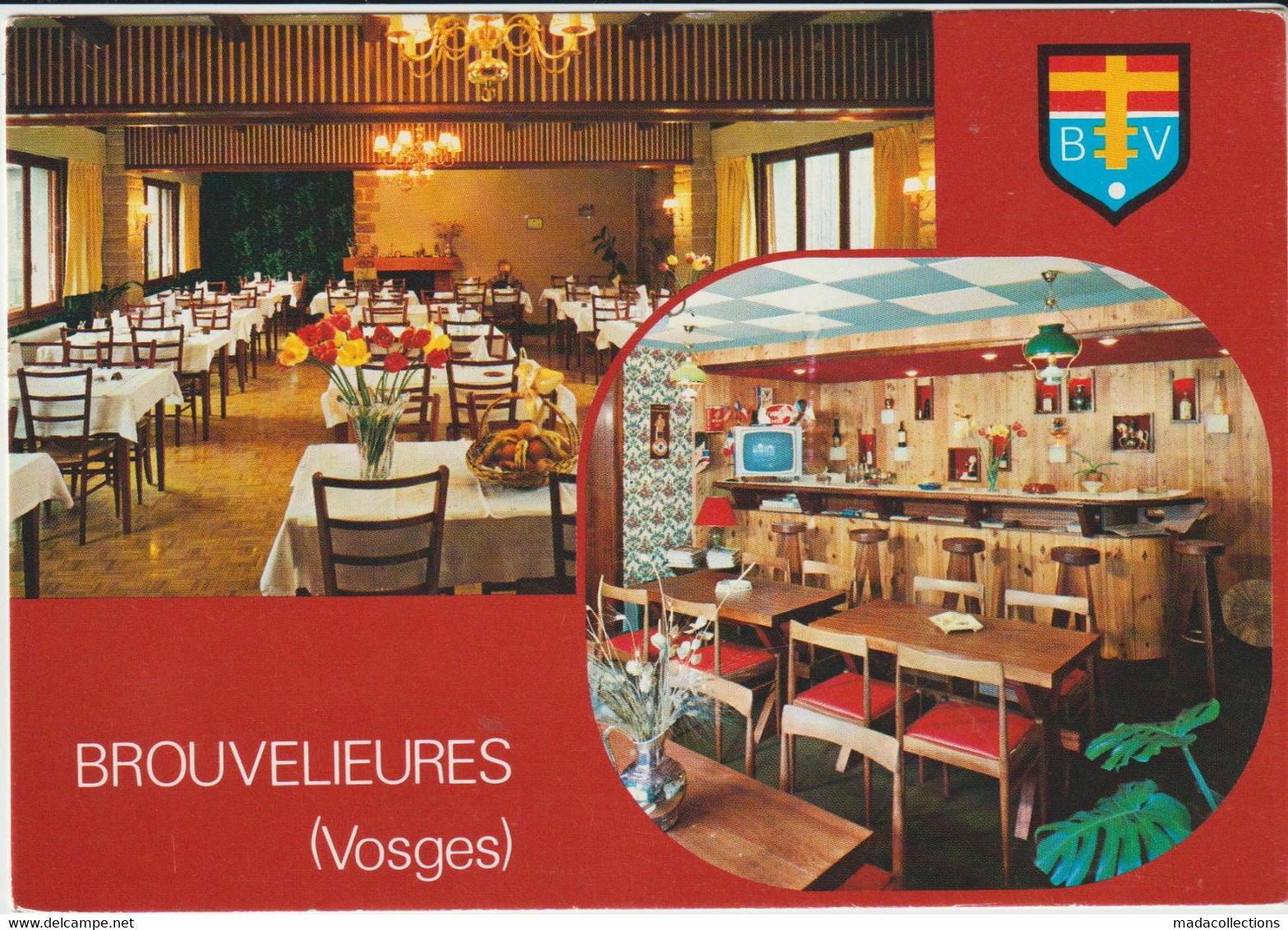 Brouvelieures (88 - Vosges)  Hôtel Restaurant R Dossmann - Brouvelieures