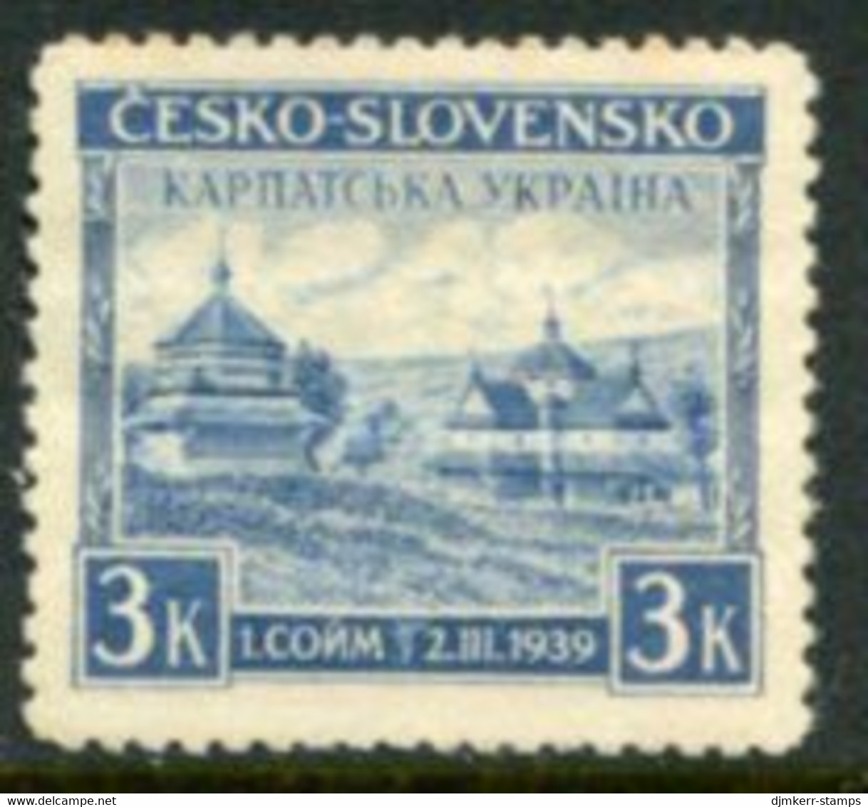 CARPATHO-UKRAINE 1939 Parliament  MNH / ** - Nuevos