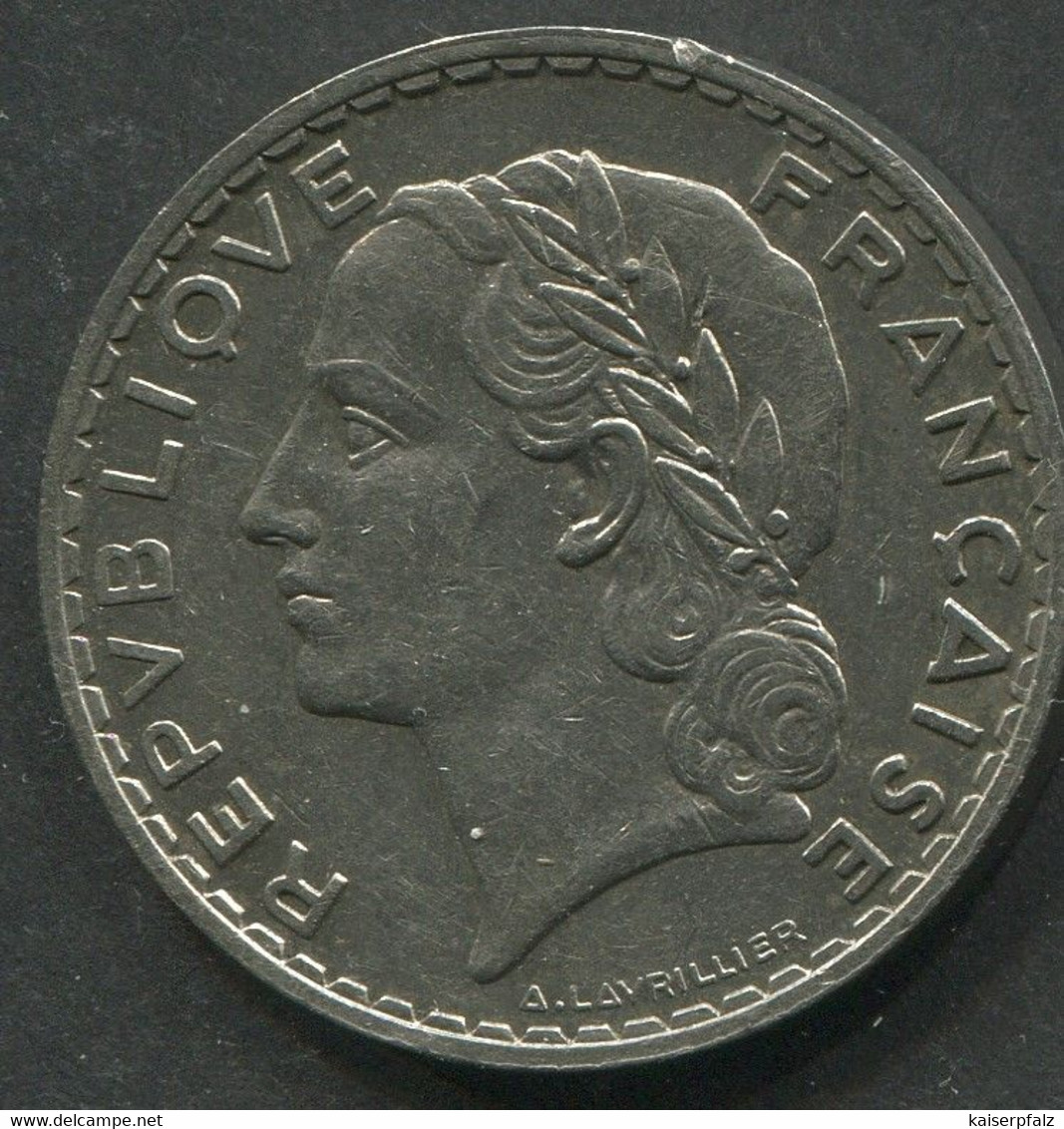 10.064) 7 Münzen Dritte Republik - 5, 10 Und 20 Franc - 1932 Bis 1949 - Sonstige & Ohne Zuordnung