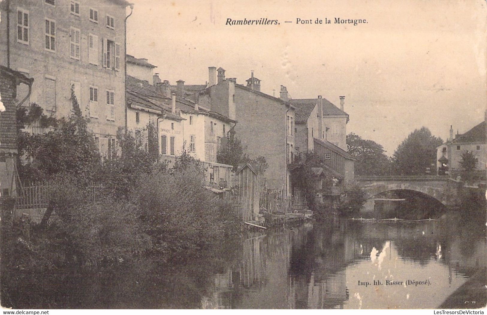 FRANCE - 88 - RAMBERVILLERS - Pont De La Mortagne  - Carte Postale Ancienne - Rambervillers