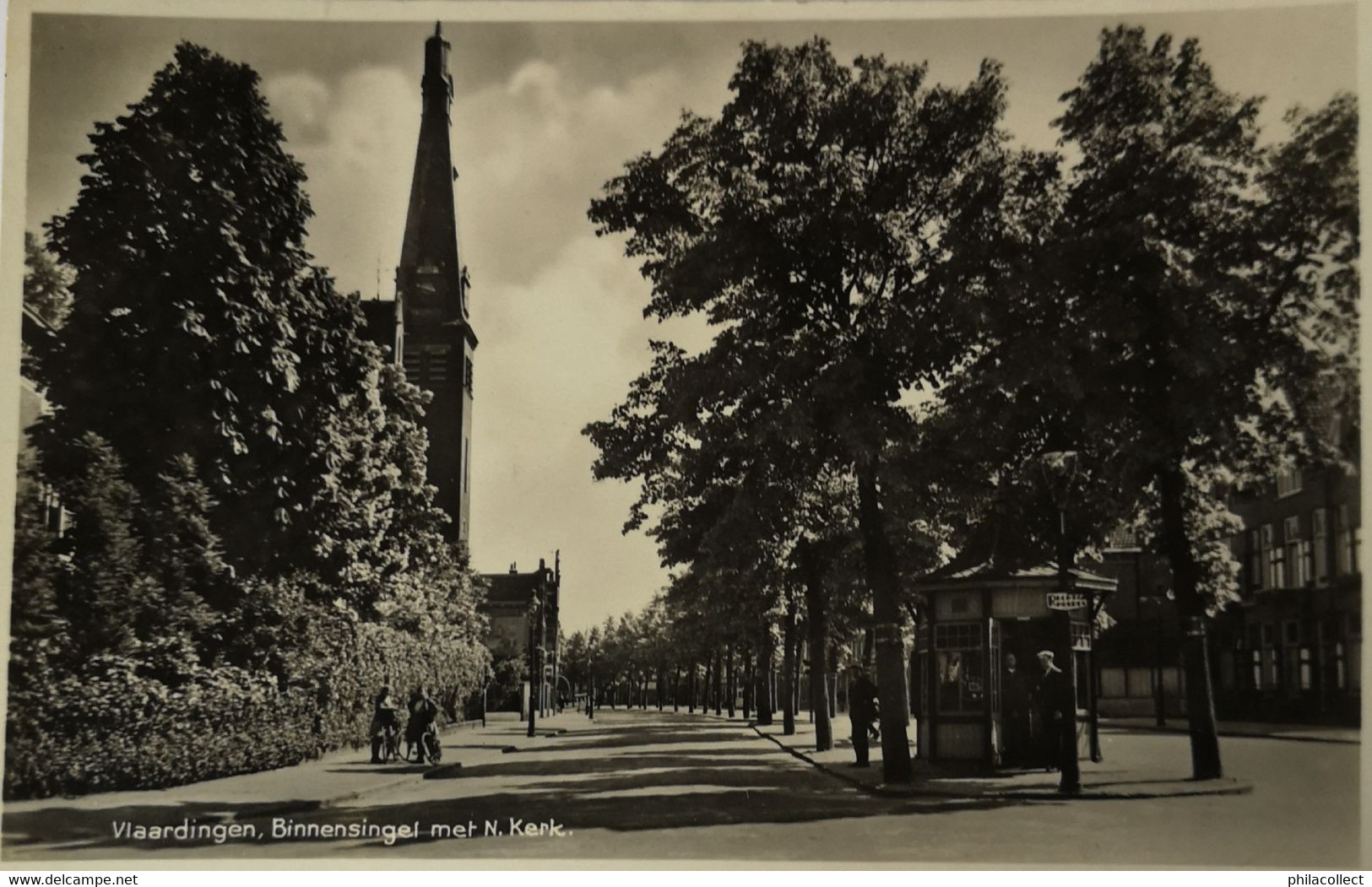 Vlaardingen // Binnensingel Met N. Kerk 19?? - Vlaardingen