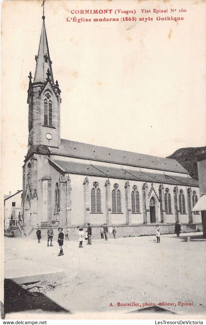 FRANCE - 88 - CORNIMONT - L'église Moderne Style Gothique - Carte Postale Ancienne - Cornimont