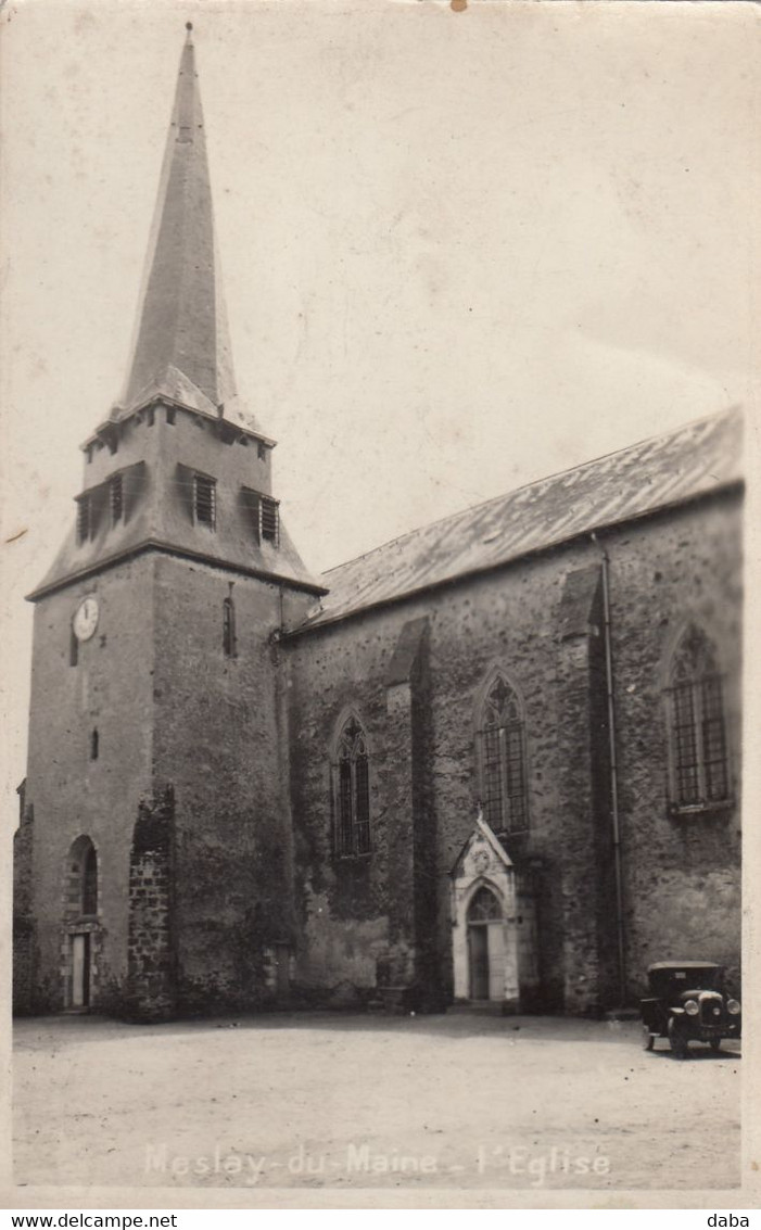 Meslay-du-Maine.  L'Eglise - Meslay Du Maine