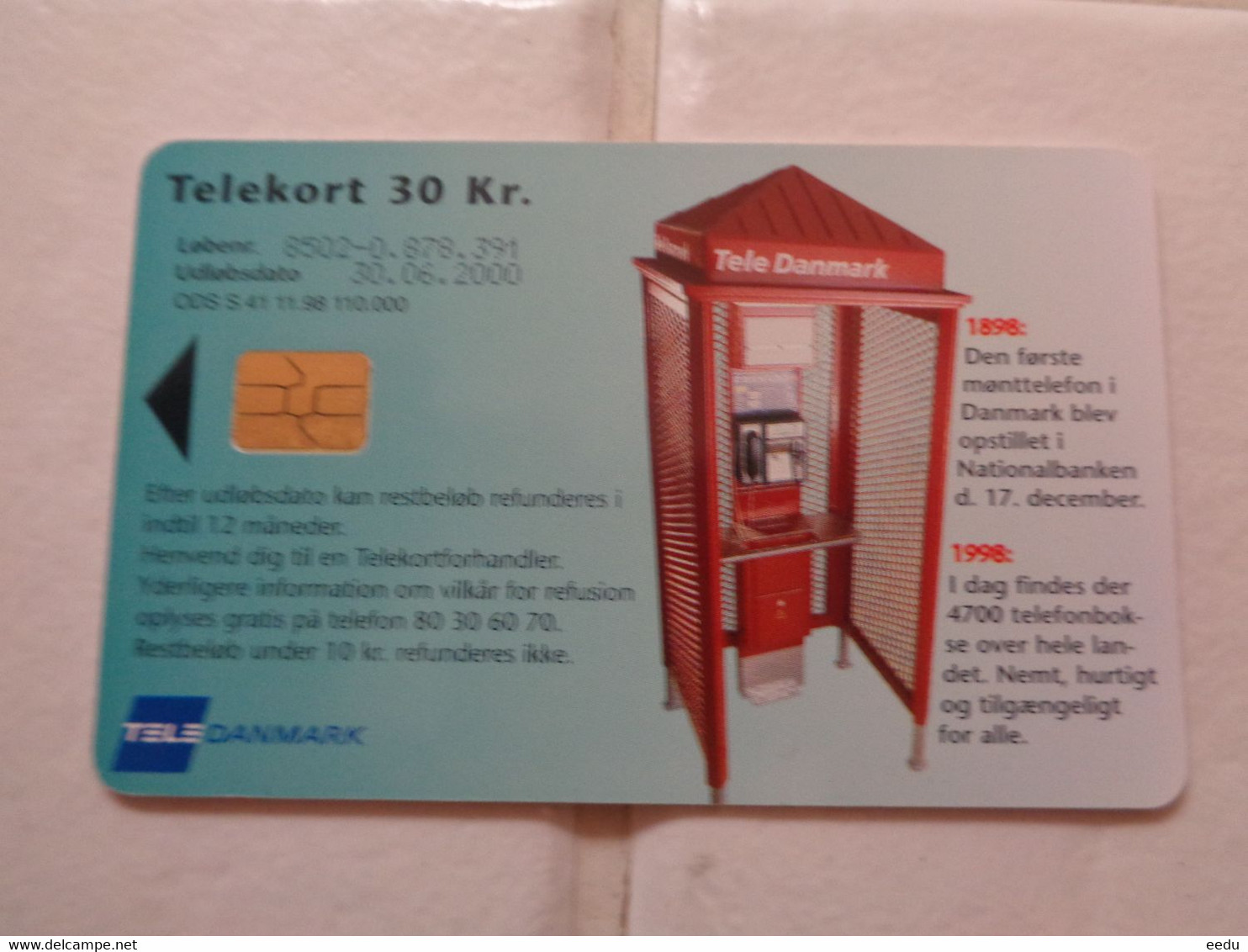 Denmark Phonecard - Téléphones