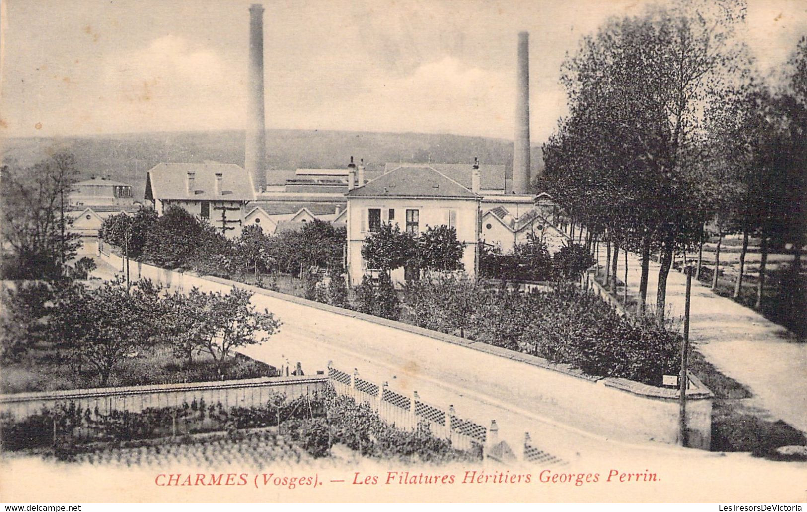 FRANCE - 88 - CHARMES - Les Filatures Héritiers Georges Perrin - Industrie - Carte Postale Ancienne - Charmes