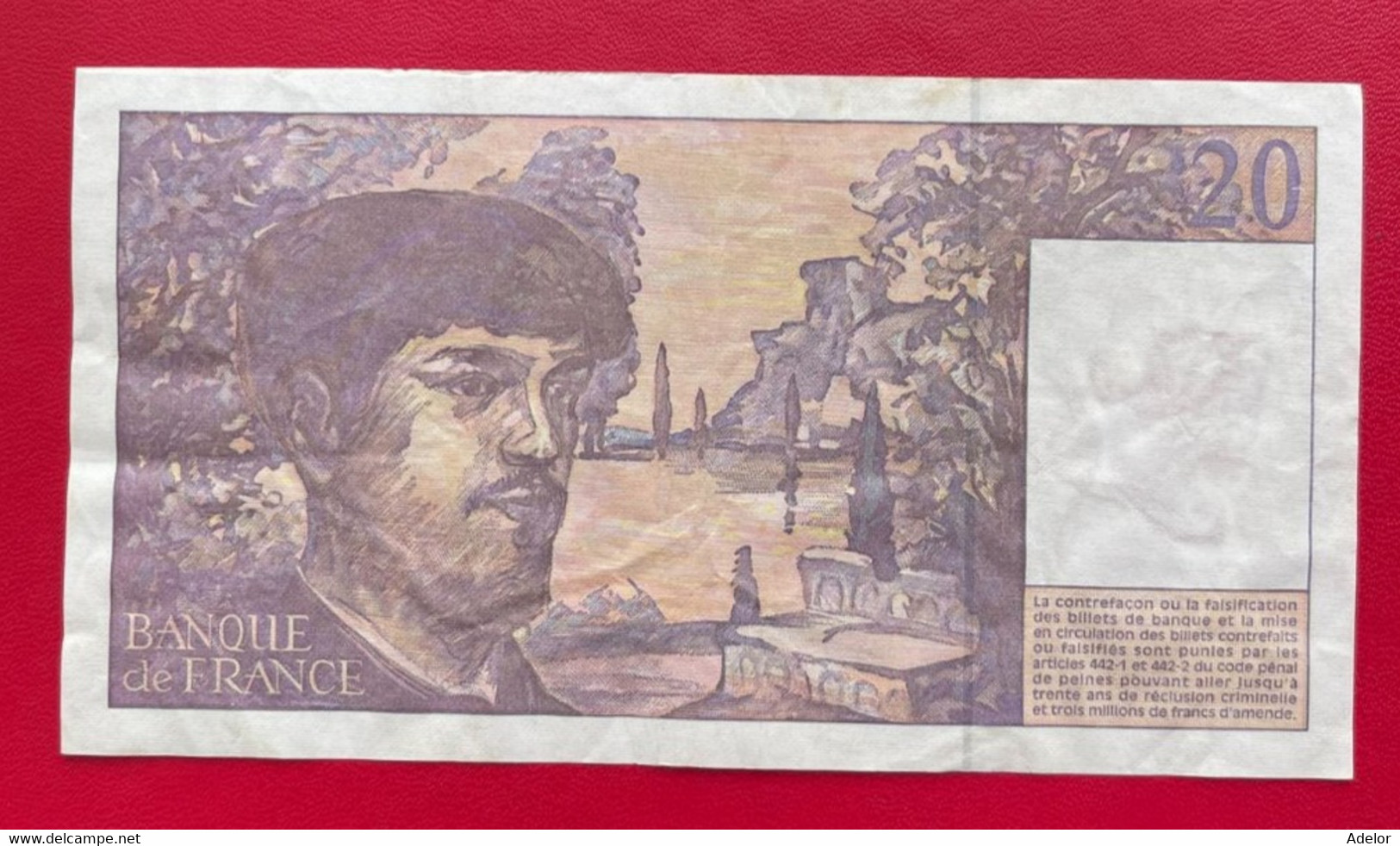 Beau Billet De 20 Francs Debussy Type 1980 Modifié. C.052. Etat TTB/SUP - 20 F 1980-1997 ''Debussy''