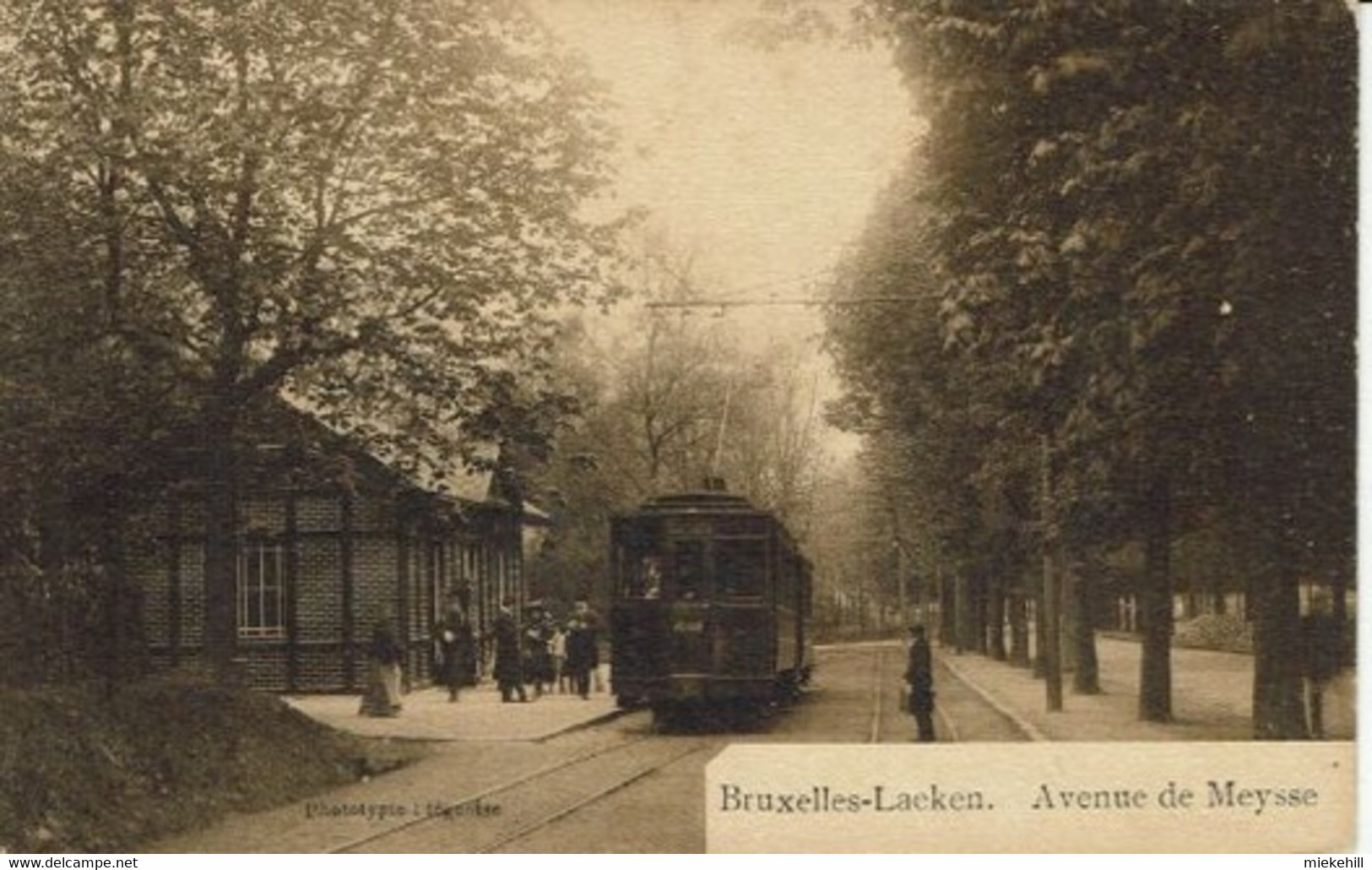 LAEKEN-.AVENUE DE MEYSSE-TRAM - Laeken