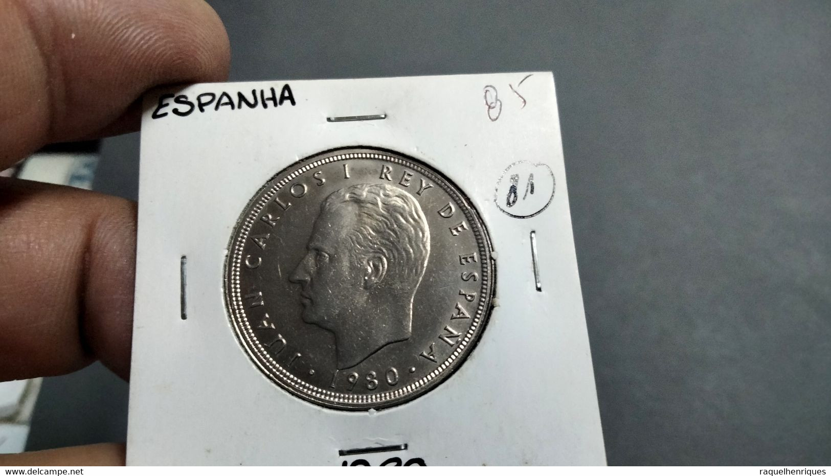 SPAIN 50 PESETAS 1980 (81) KM# 819 - Juan Carlos I (G#51-85) - 50 Peseta