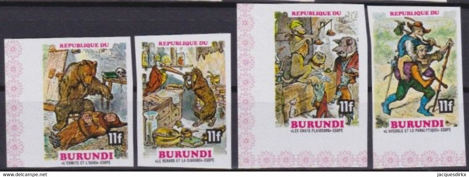 Burundi   .   OBP  .  761/780   Ongetand (5 Scans)     .  **    .    Postfris .  /  .   Neuf SANS Charnière - Nuovi