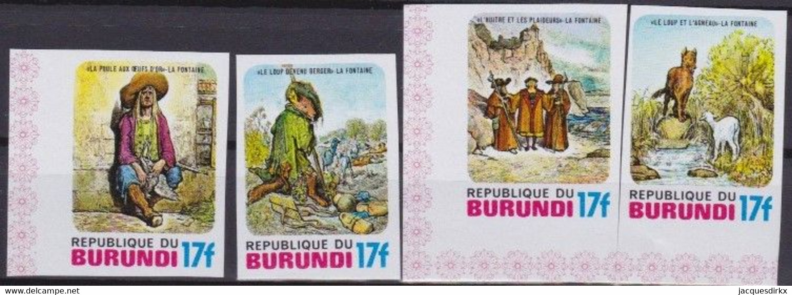 Burundi   .   OBP  .  761/780   Ongetand (5 Scans)     .  **    .    Postfris .  /  .   Neuf SANS Charnière - Unused Stamps