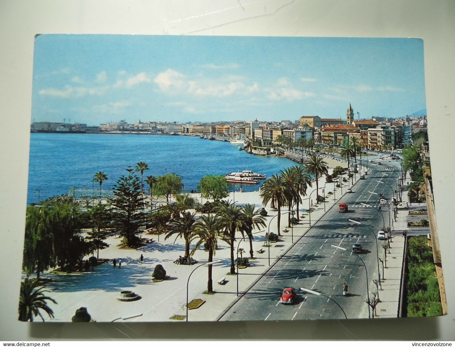 Cartolina Viaggiata "MESSINA Passeggiata A Mare" 1966 - Mazara Del Vallo