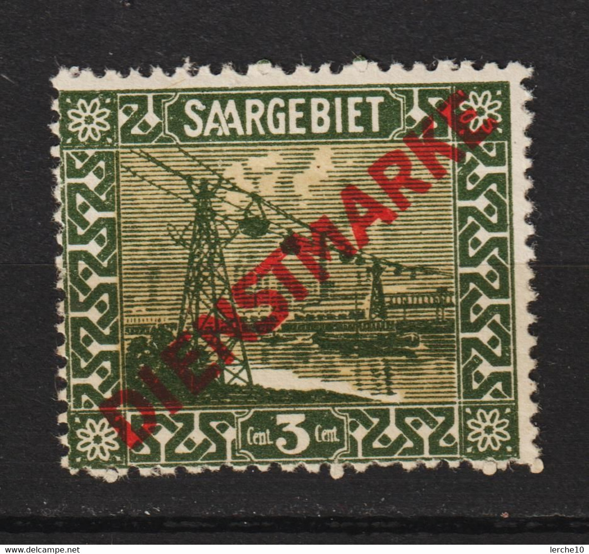 Saar MiNr. D 1 IV  (sab08) - Dienstzegels