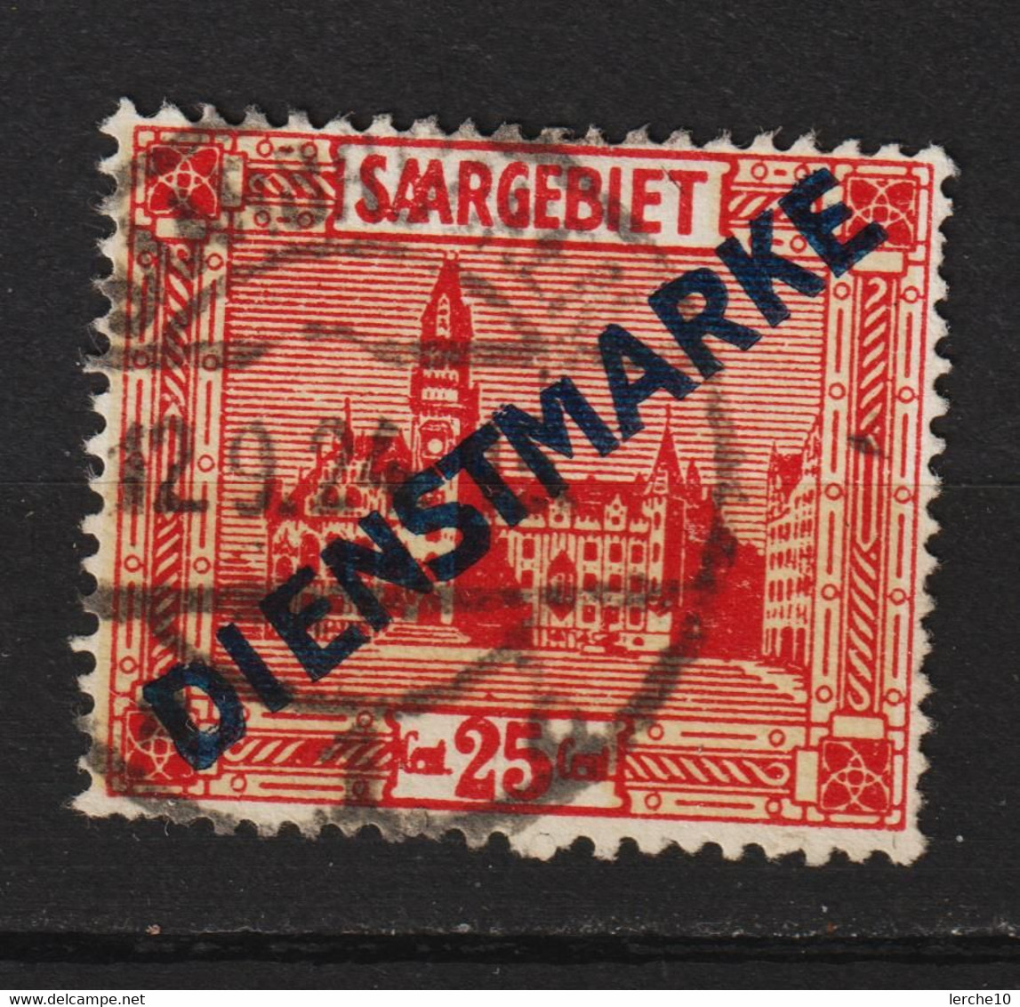 Saar MiNr. D 6 IV  (sab08) - Dienstmarken