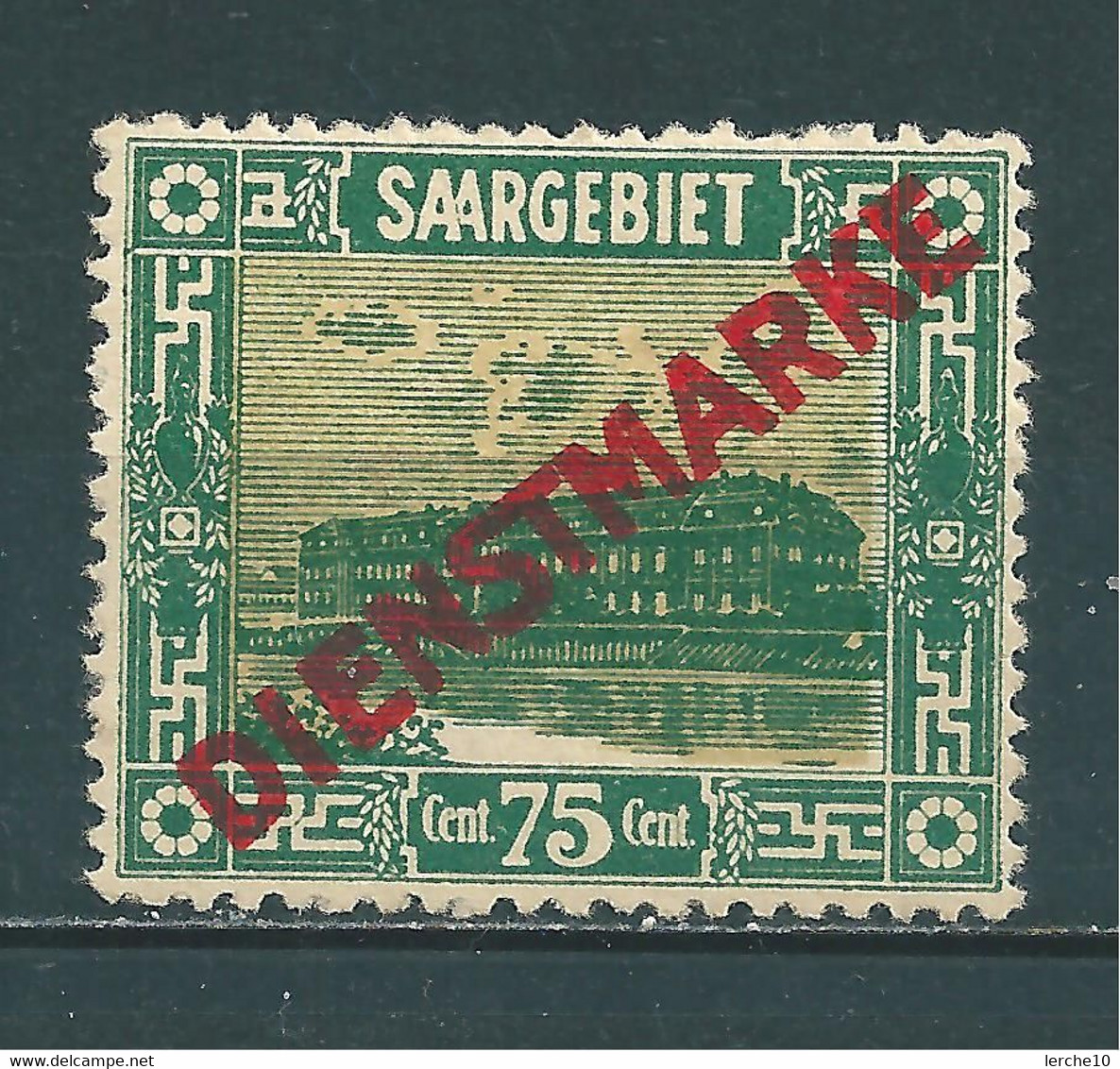 Saar MiNr. D 10 * VI  (sab05) - Dienstzegels