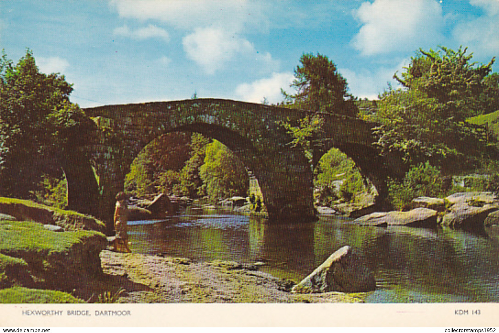 DARTMOOR HEXWORTHY BRIDGE, PEOPLE - Dartmoor