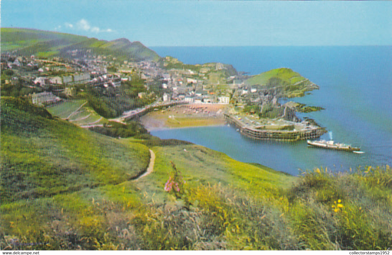 ILFRACOMBE TOWN PANORAMA, SHIP - Ilfracombe