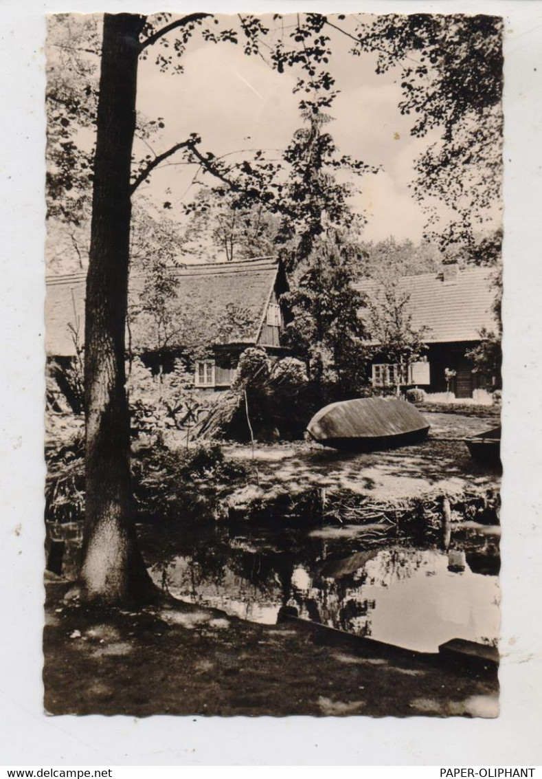 0-7502 BURG / Spreewald, Dolcka, Blota - Dolska, 1961, Schöner Sonderstempel - Burg (Spreewald)