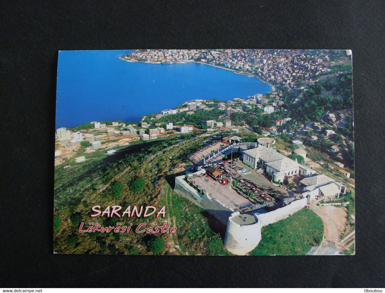 LETTRE GRECE GREECE HELLAS YT 2582 - ART / PERISTYLE GALERIE DE COLONNES - ALBANIE ALBANIA SARANDA CHATEAU LEKURESI - Storia Postale